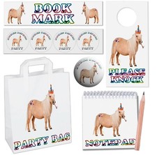 Horse Shetland Pony Party Bags