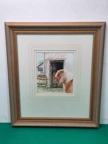 Framed 1991 shetland pony - 1991,